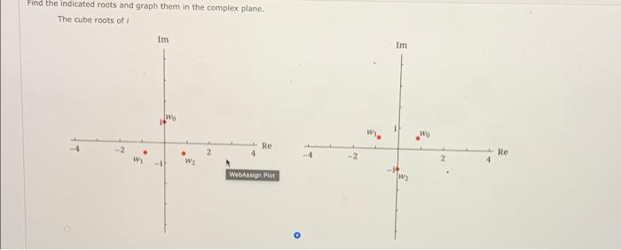 solved-find-the-indicated-roots-and-graph-them-in-the-chegg