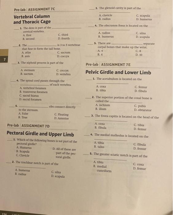 pre lab assignment 27a questions 1 8