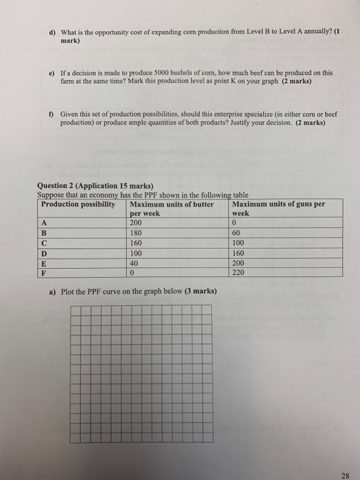Production Possibility Frontier Worksheet 1 2 1 Answers Worksheet Accounting