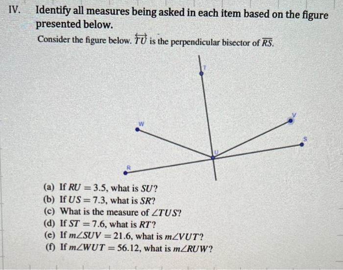 Solved II. Examine the figure and find the value of x and | Chegg.com