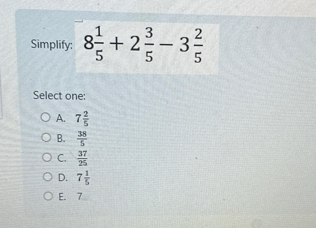 Simplify 815 4