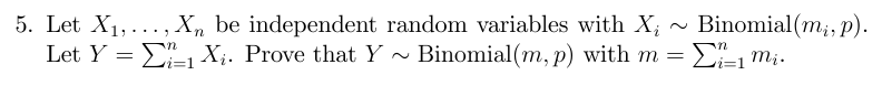 Solved Let x1,dots,xn be independent random variables with | Chegg.com