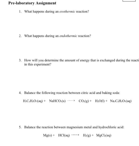 Solved 1. What happens during an exothermic reaction? 2. | Chegg.com