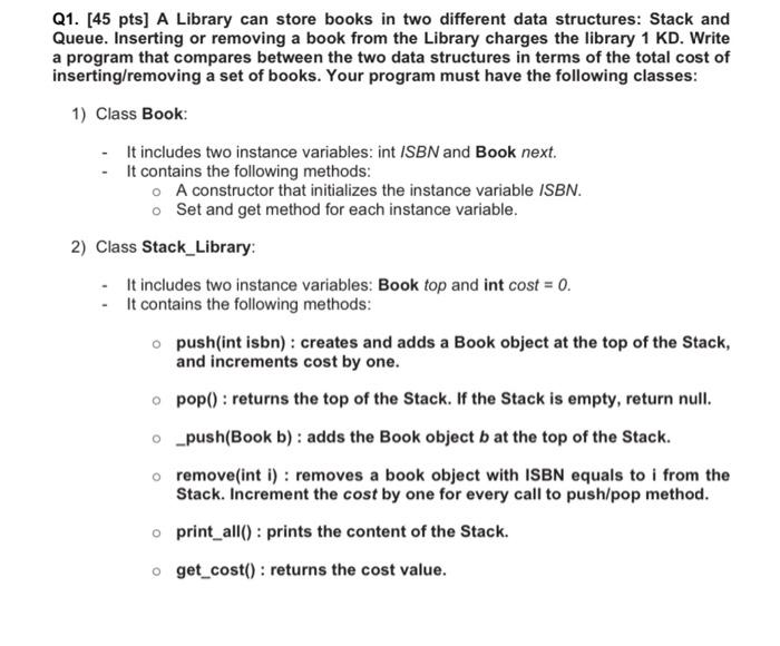 Solved Please i want the solution of this program but in | Chegg.com