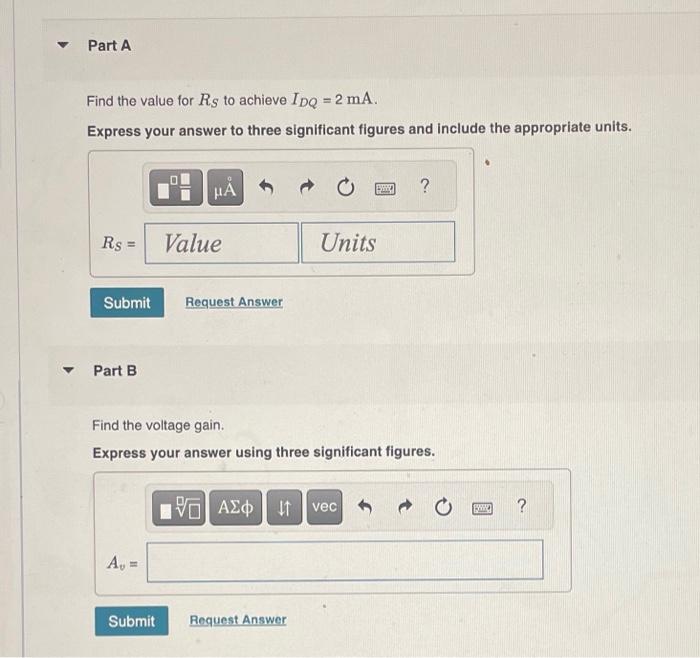 Solved Consider The Source Follower Shown In The Figure | Chegg.com