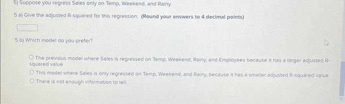 Solved An owner of an ice cream shop wants to determine the | Chegg.com