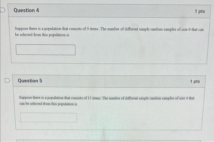 Solved Suppose there is a population that consists of 9 | Chegg.com