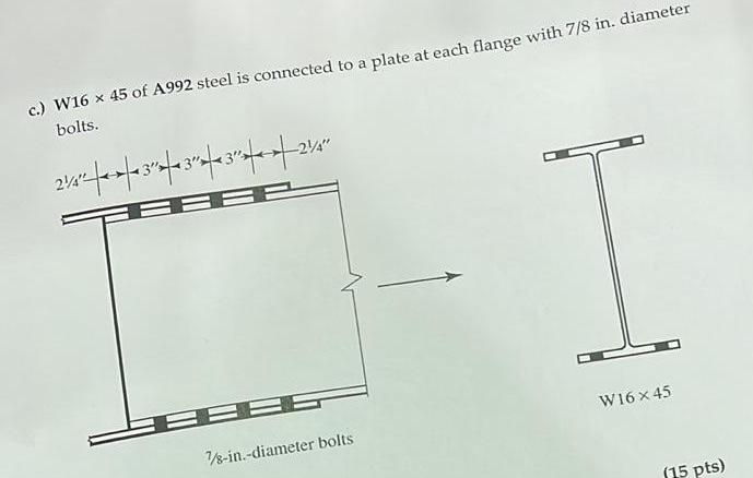 Solved Determine The LRFD Design Tensile Strength For The | Chegg.com