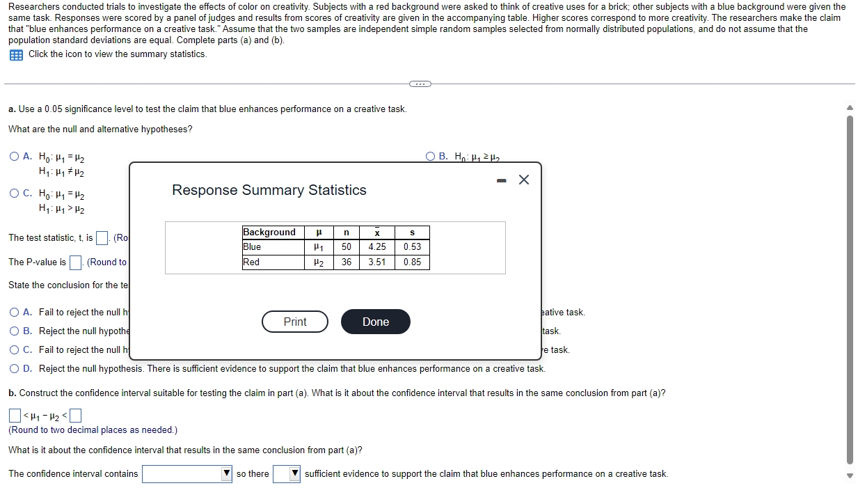 Researchers conducted trials to investigate the