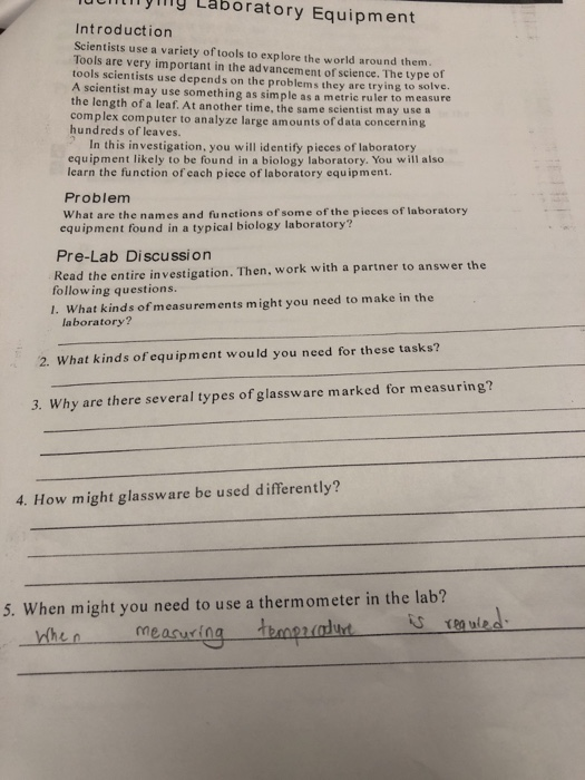 Exploring Types of Measurements