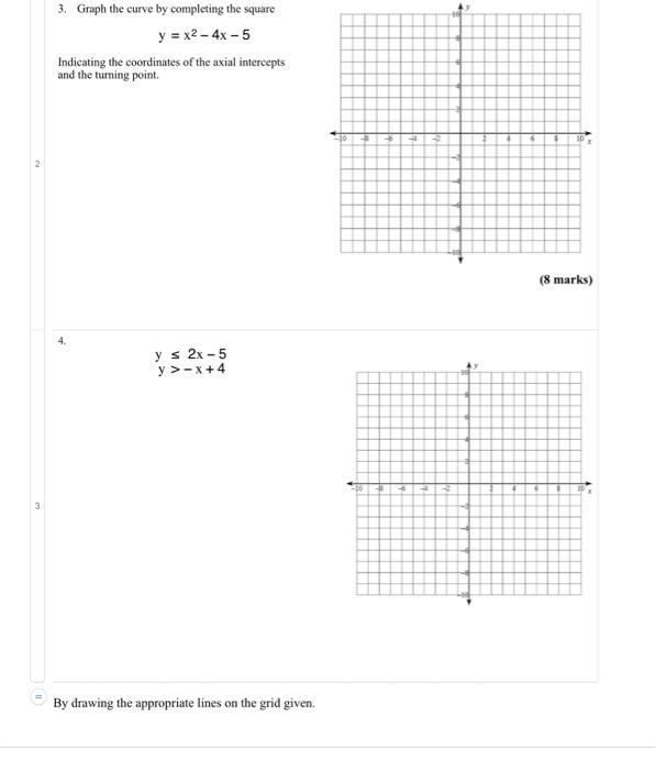 solved-3-graph-the-curve-by-completing-the-square-y-x2-4x-5-chegg