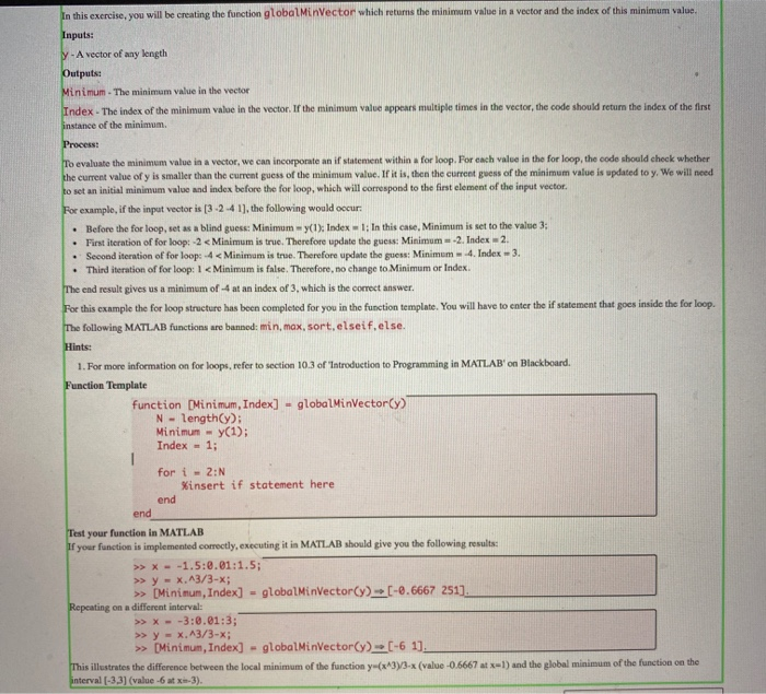 Solved In this exercise, you will be creating the function | Chegg.com