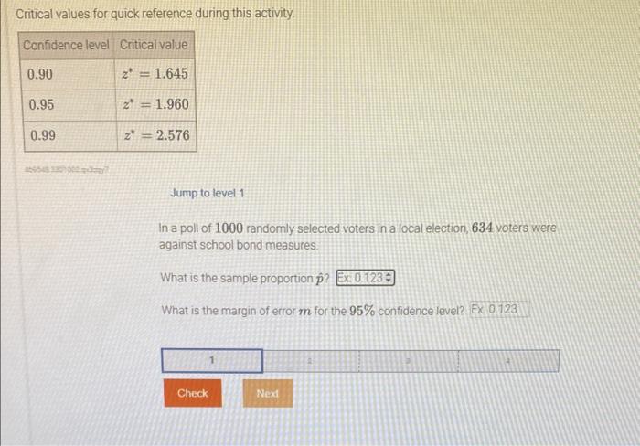 Solved Critical Values For Quick Reference During This Chegg Com