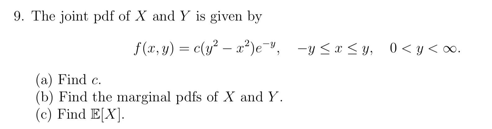 solved-the-joint-pdf-of-x-and-y-is-given-chegg