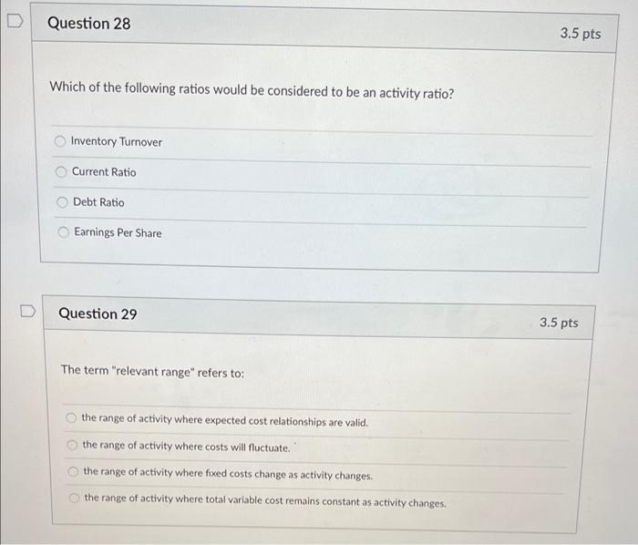 Solved D Question 24 3.5 pts A decrease in accounts payable | Chegg.com