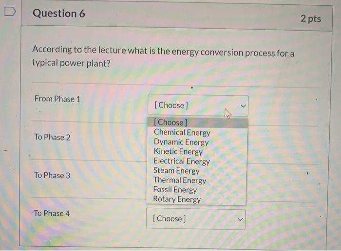 Solved Question 6 2 pts According to the lecture what is the | Chegg.com