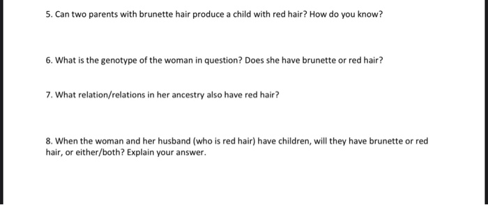 Solved EXERCISE 7: PEDIGREE ANALYSIS INTRODUCTION | Chegg.com