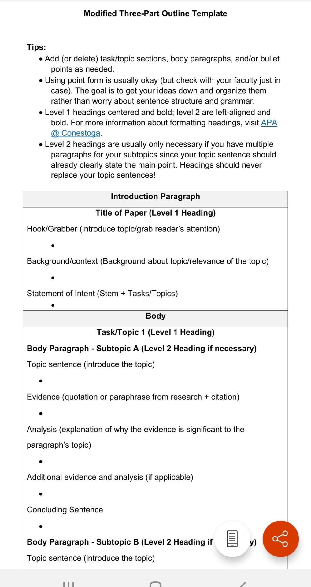 Tips: - Add (or delete) task/topic sections, body | Chegg.com