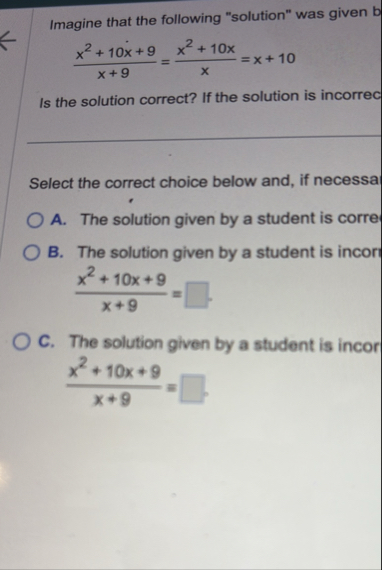 Solved Imagine that the following 