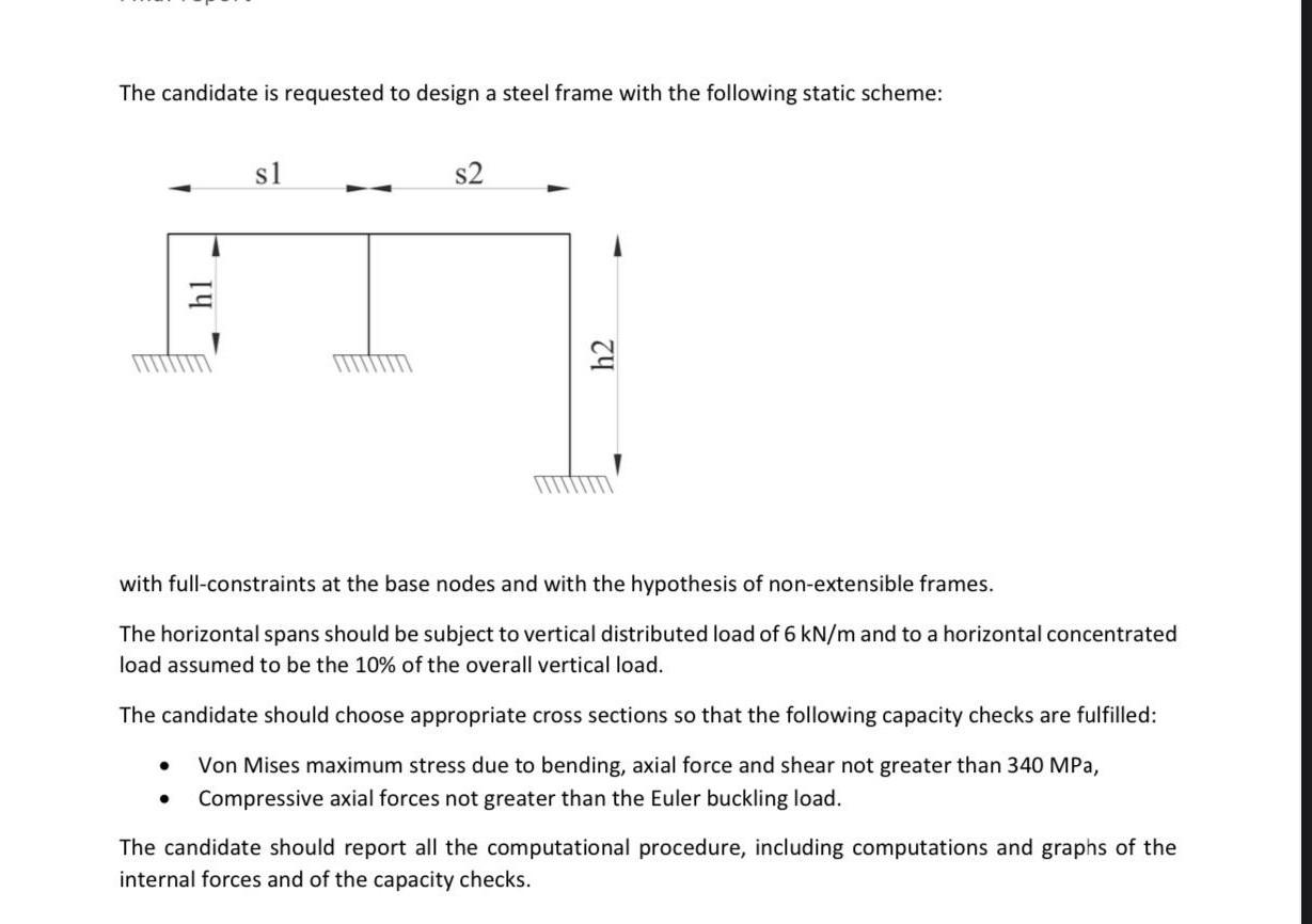 solved-the-candidate-is-requested-to-design-a-steel-frame-chegg