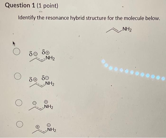 Solved Identify The Resonance Hybrid Structure For The