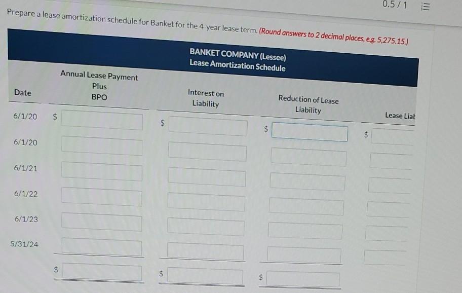 Solved The following facts pertain to a noncancelable lease
