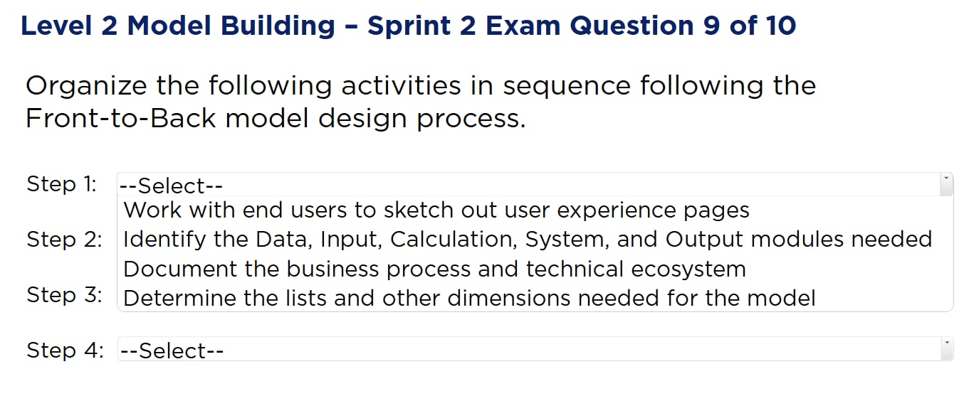 Solved Level 2 ﻿Model Building - ﻿Sprint 2 ﻿Exam Question 9 | Chegg.com