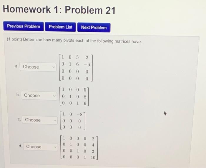 Solved Homework 1: Problem 25 Previous Problem Problem List | Chegg.com