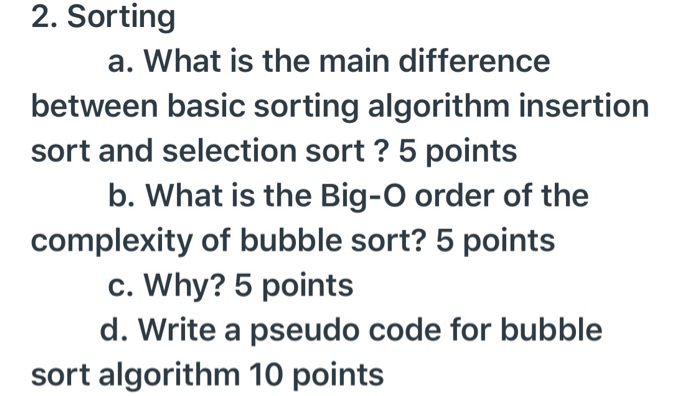 Bubble Sort vs Insertion Sort: What's the difference? (with photos)