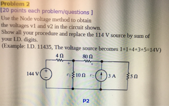 Solved Problem 2 [20 points each problem/questions ] Use the | Chegg.com