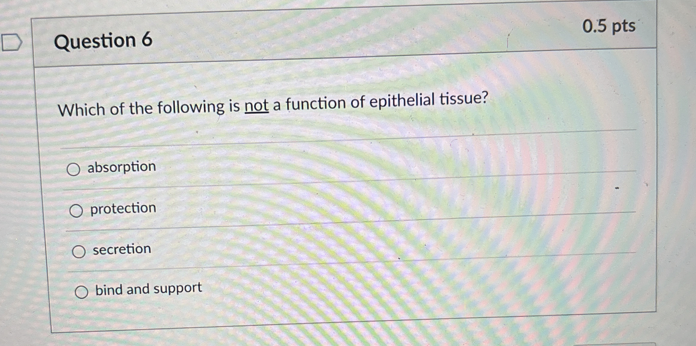Solved Question 60.5 ﻿ptsWhich of the following is not a | Chegg.com