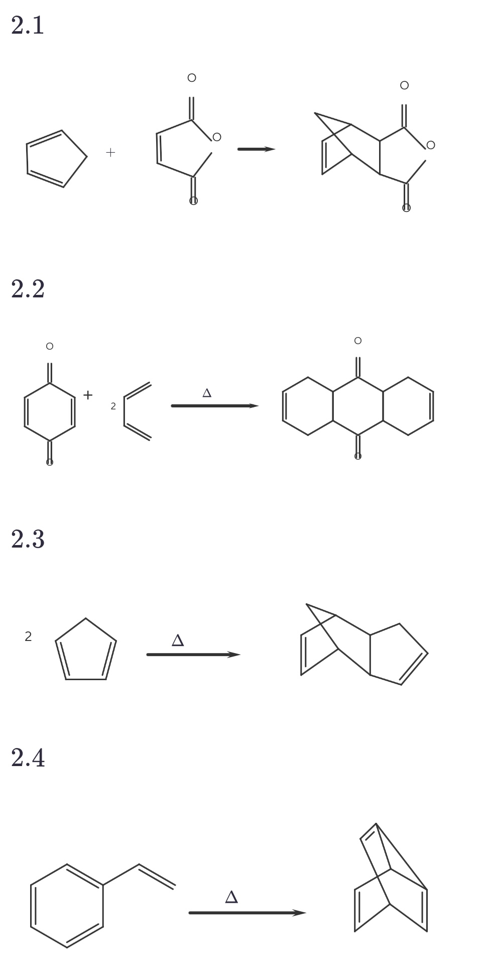 Solved solve step by step the following diels alder | Chegg.com