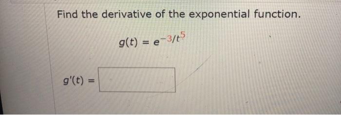 Solved Find The Derivative Of The Logarithmic Function. Y = | Chegg.com