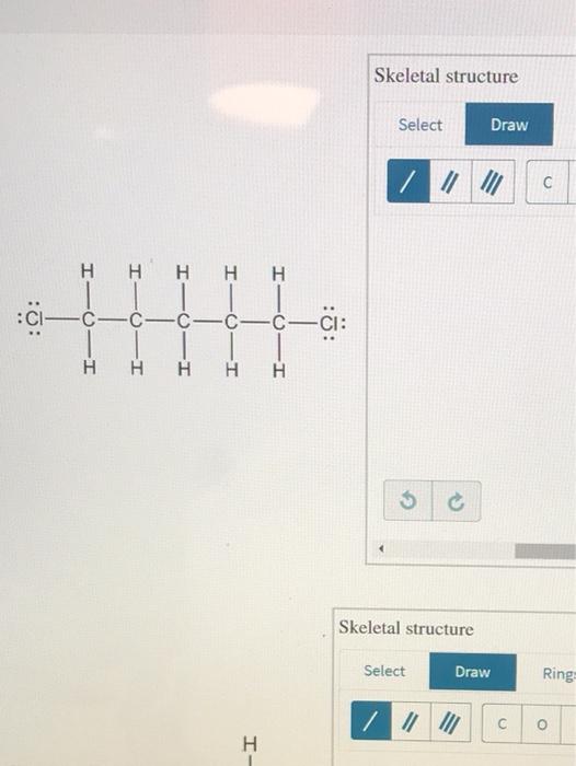 Solved Draw these Lewis structures as skeletal structures