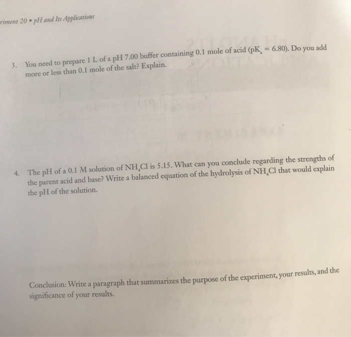 Solved 2. What is the pH of a buffer containing 6.00 g of | Chegg.com