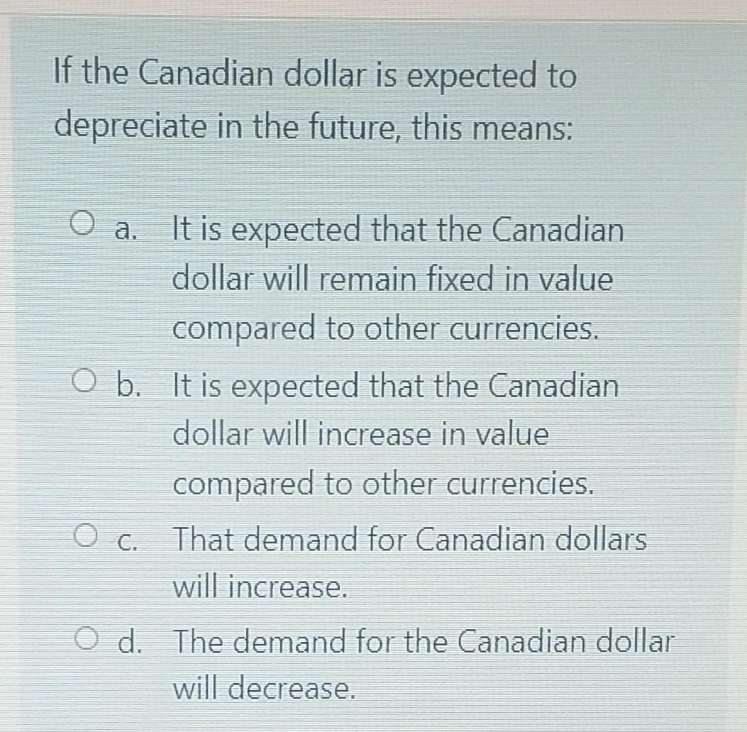 solved-if-the-canadian-dollar-is-expected-to-depreciate-in-chegg