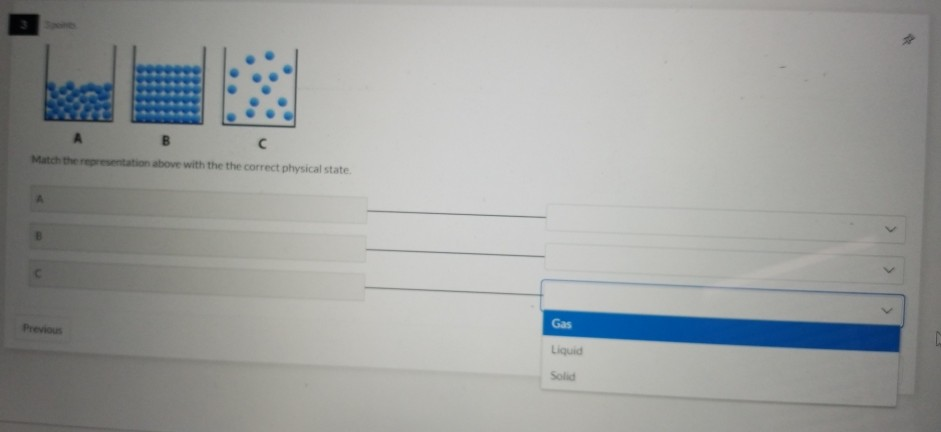 Solved 3 points Match the representation above with the the | Chegg.com