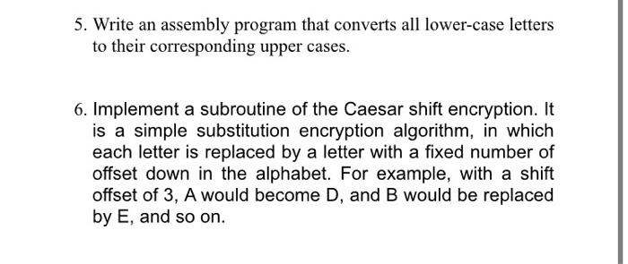 Solved 3. Write an assembly program that calculates the | Chegg.com