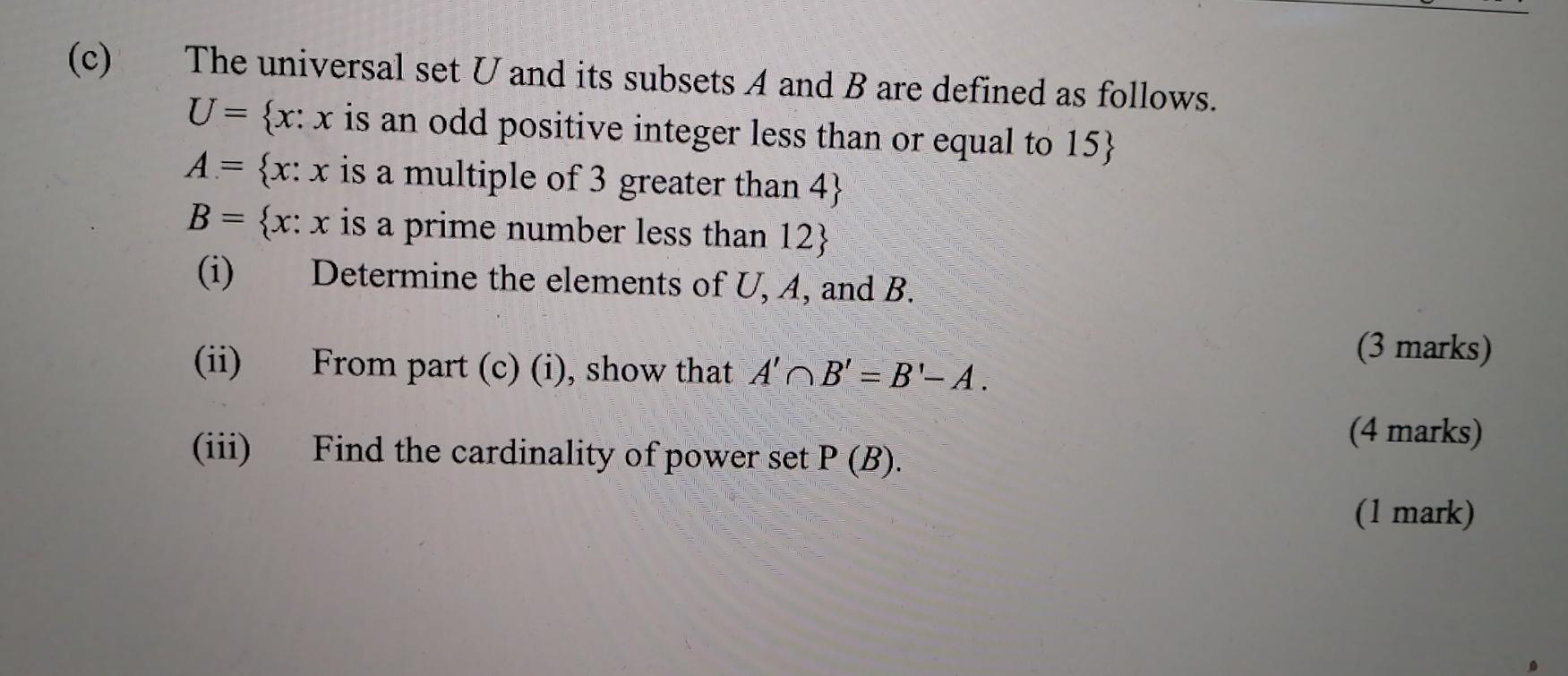 Solved 3 OF 4 SECTION B (30 MARKS) ANSWER ALL QUESTIONS | Chegg.com