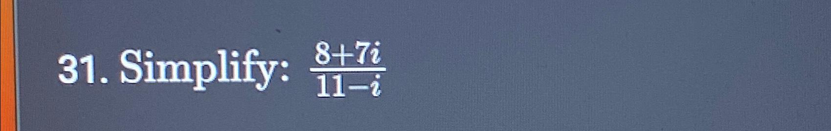 HOW DO YOU SIMPLIFY 8 7 visual data 4