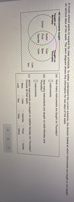 solved-a-music-school-wants-to-expand-its-class-schedule-to-chegg