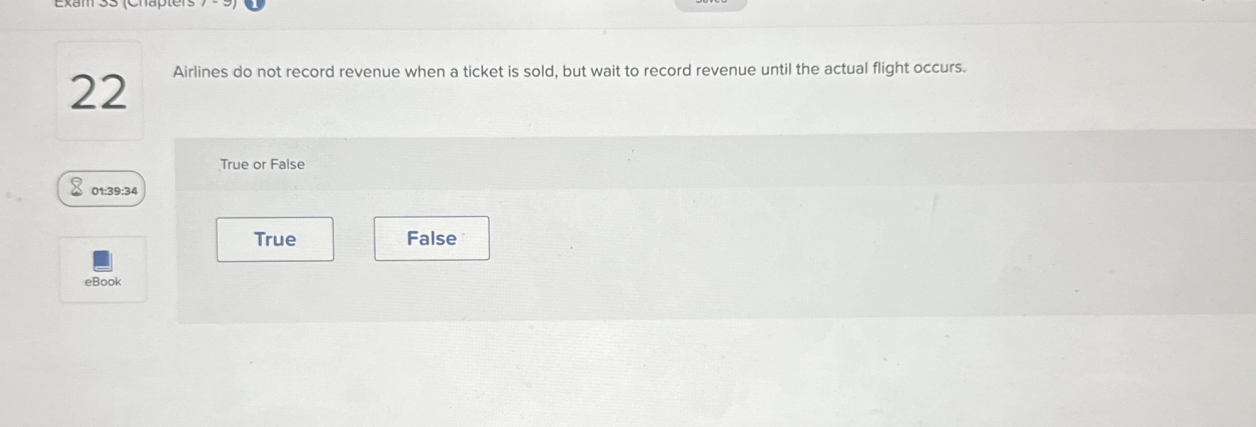 Solved Airlines do not record revenue when a ticket is sold,