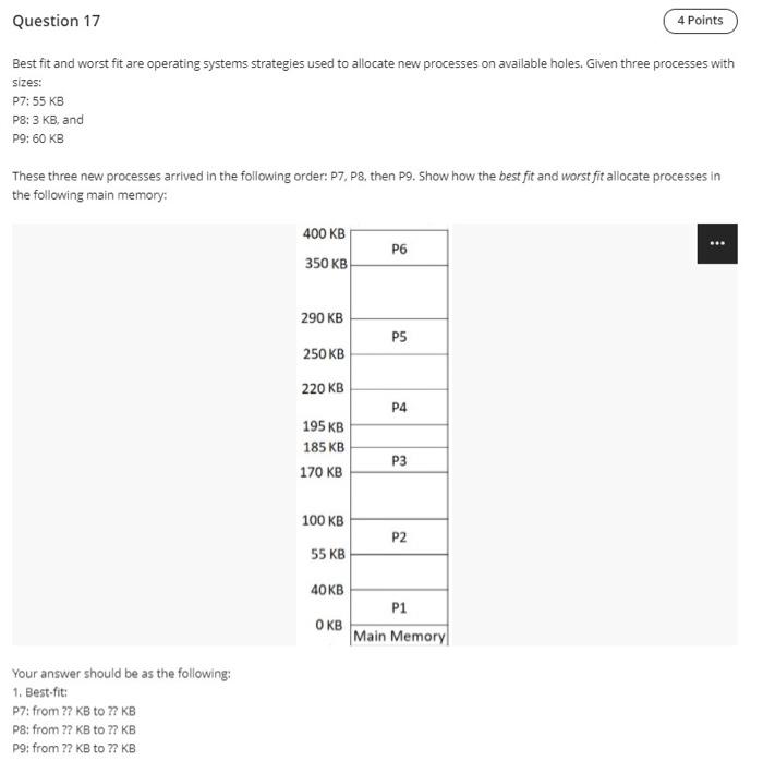 Solved Consider The Following Snapshot Of A System Chegg
