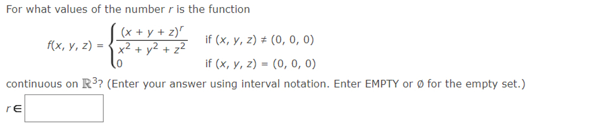 Solved For what values of the number r ﻿is the | Chegg.com