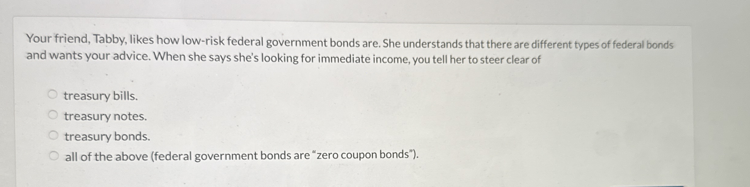 [Solved] Which of the following is an example of a municipa