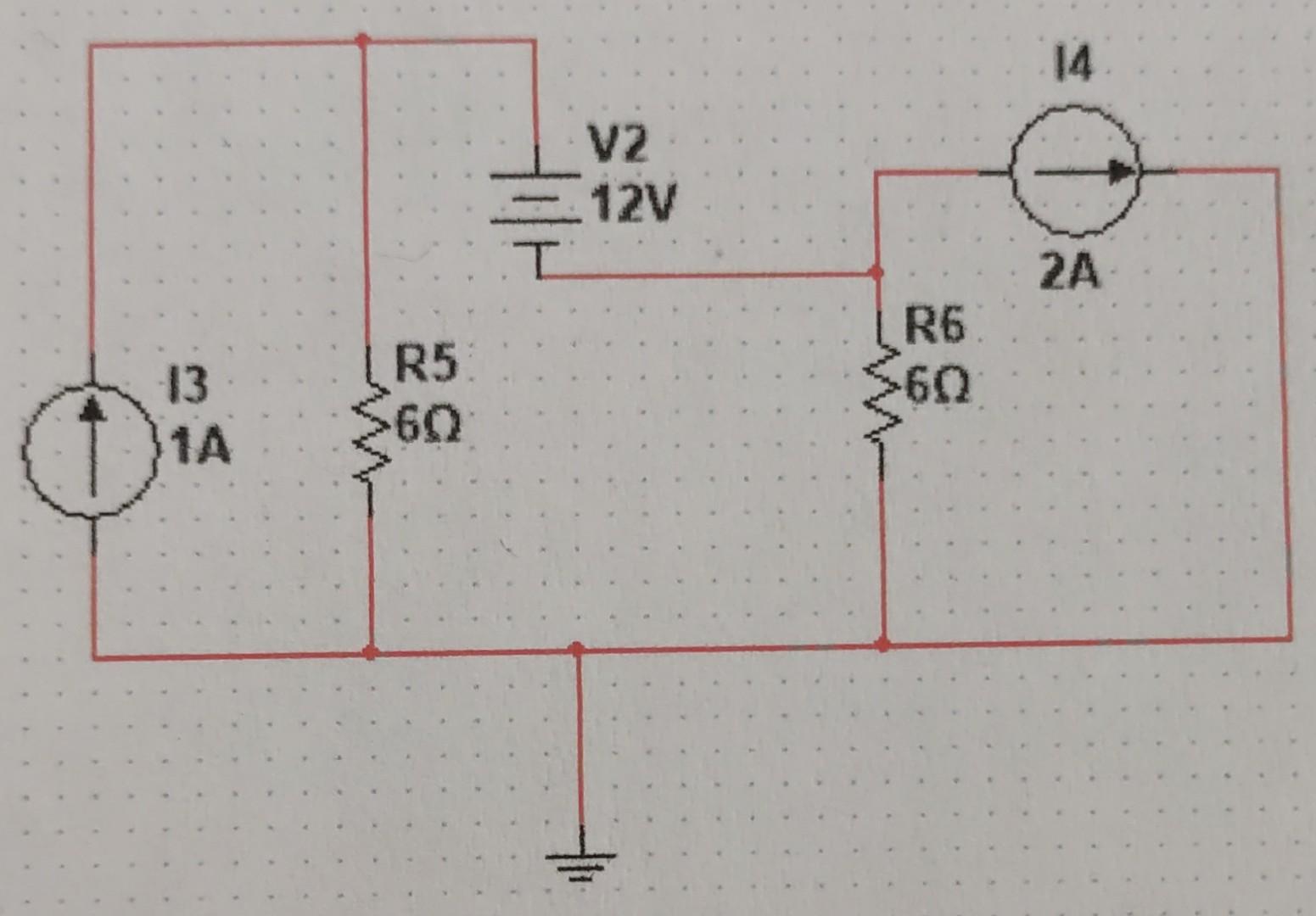 Solved Para El Siguiente Circuito, Obtenga El Voltaje En | Chegg.com