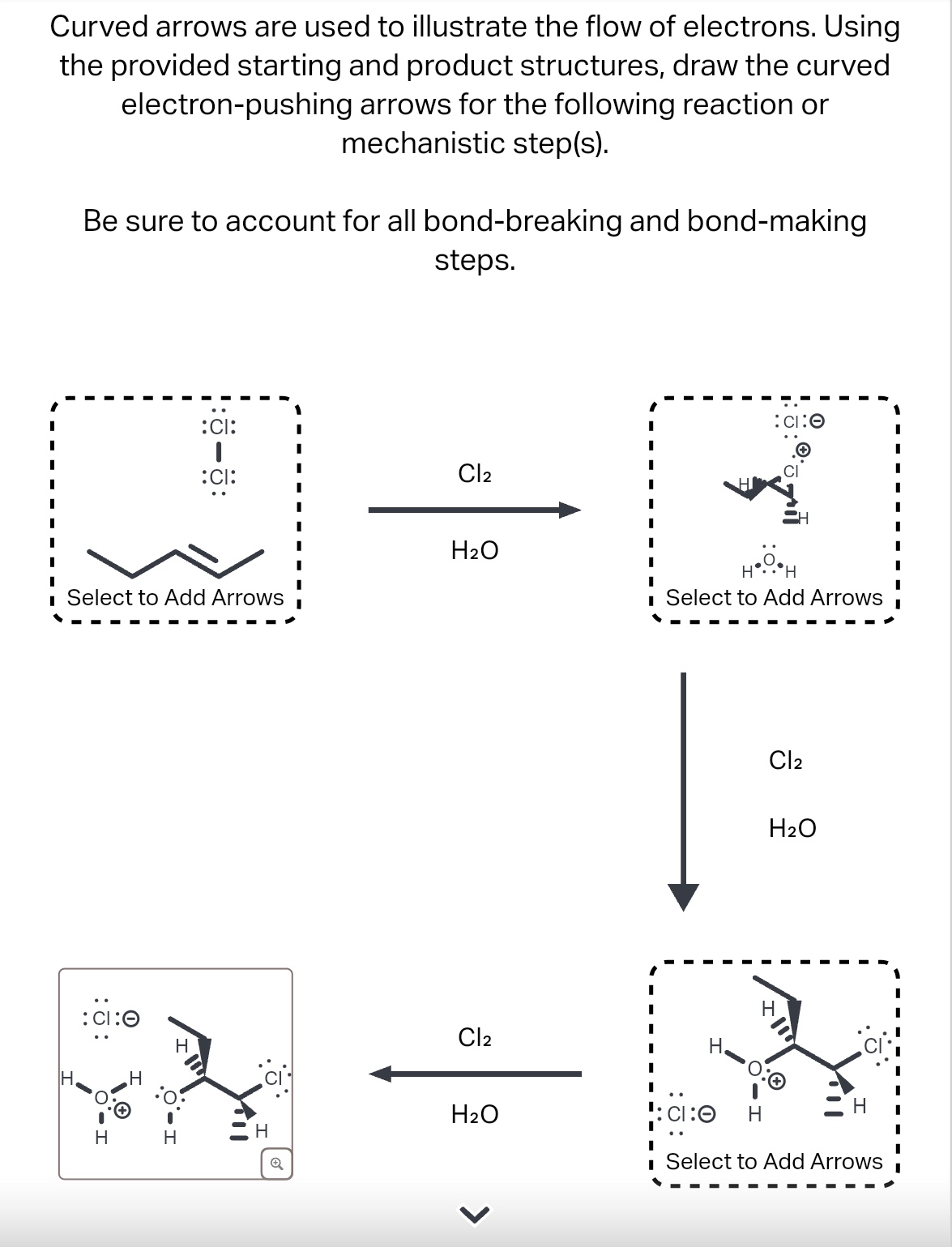 Solved Curved Arrows Are Used To Illustrate The Flow Of Chegg Com