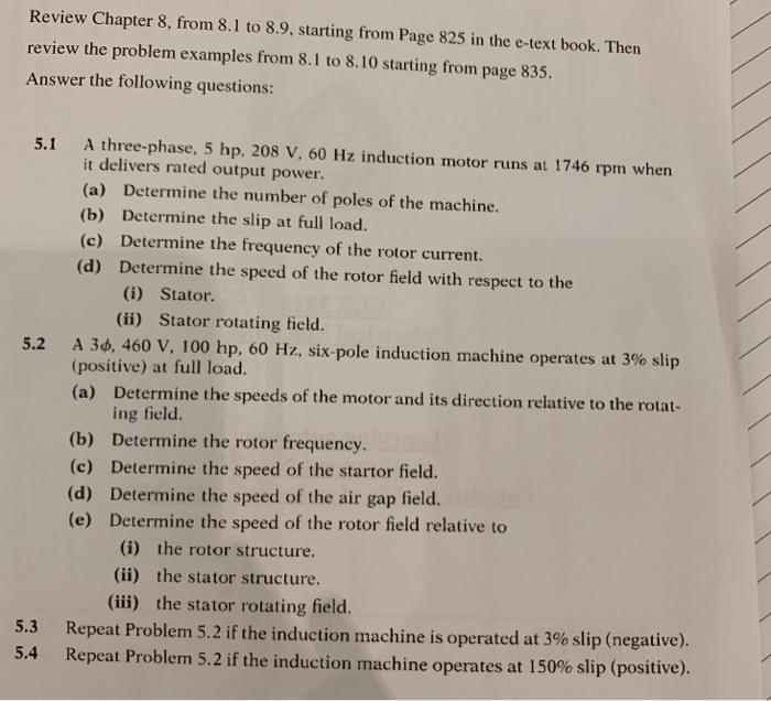 Solved Review Chapter 8, from 8.1 to 8.9, starting from Page | Chegg.com