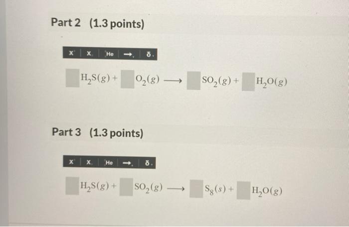 Solved Balance The Following Reactions That Occur Among V Chegg Com