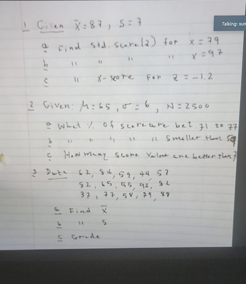 Talking Sun Given X 87 Sit A Find Stol Scorela Chegg Com
